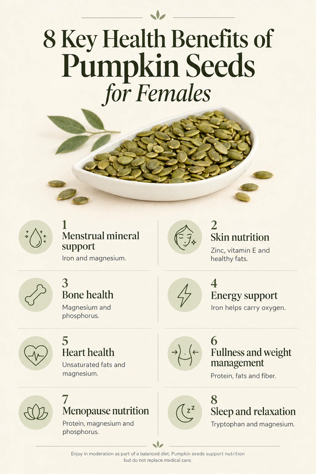 8 Powerful Health Benefits of Pumpkin Seeds for Female