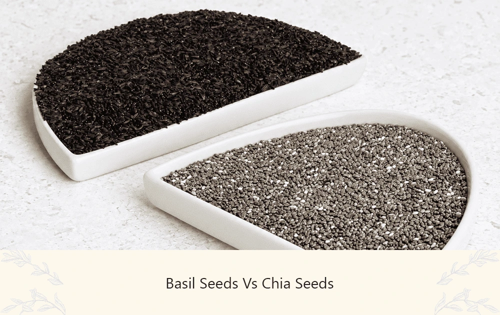 Basil Seeds Vs Chia Seeds