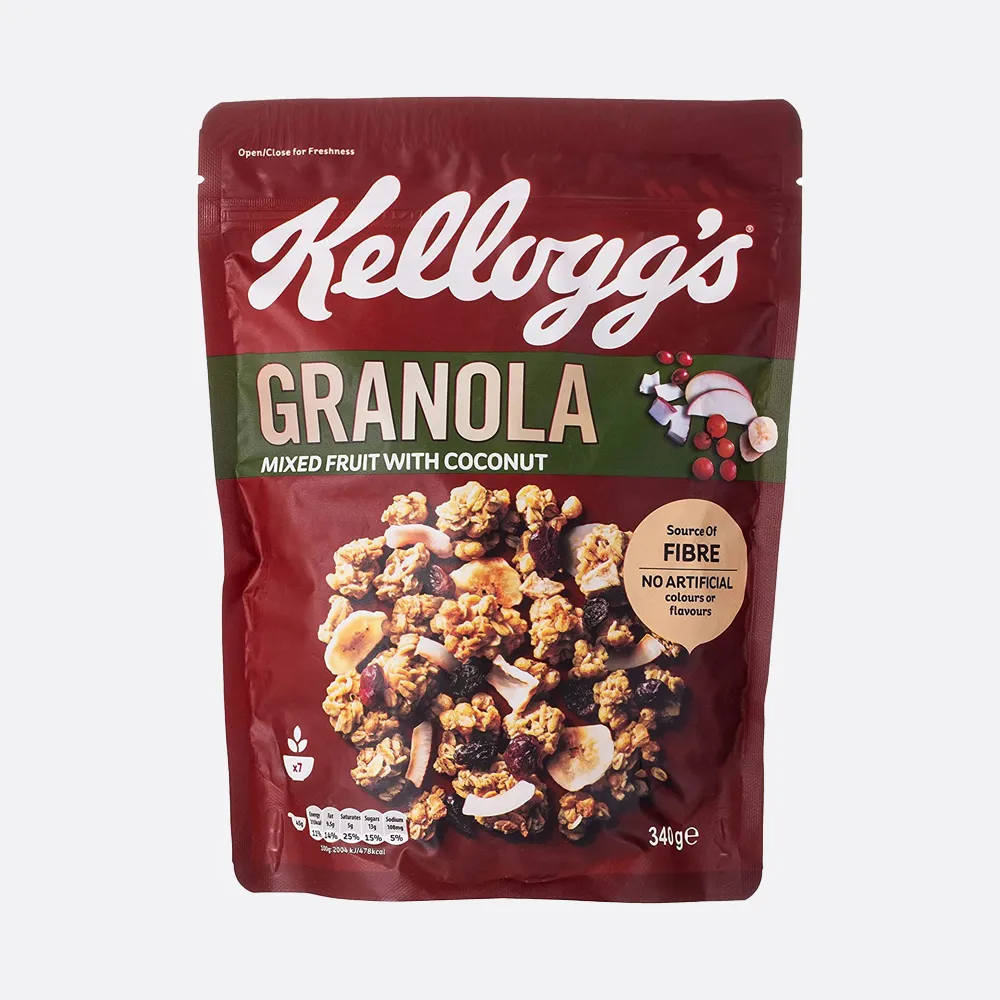 Granola Mixed Fruit With Coconut