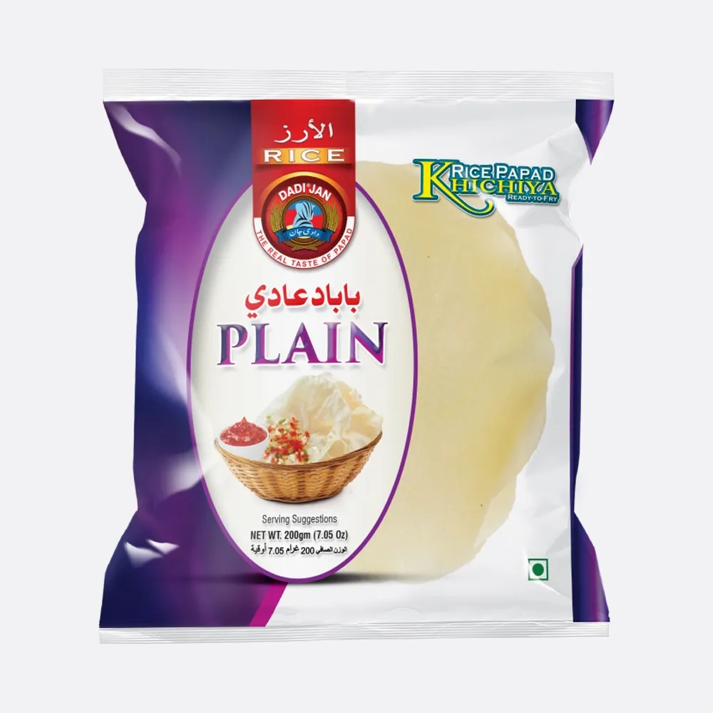 Dadi Jan Khichiya Rice Papad Plain