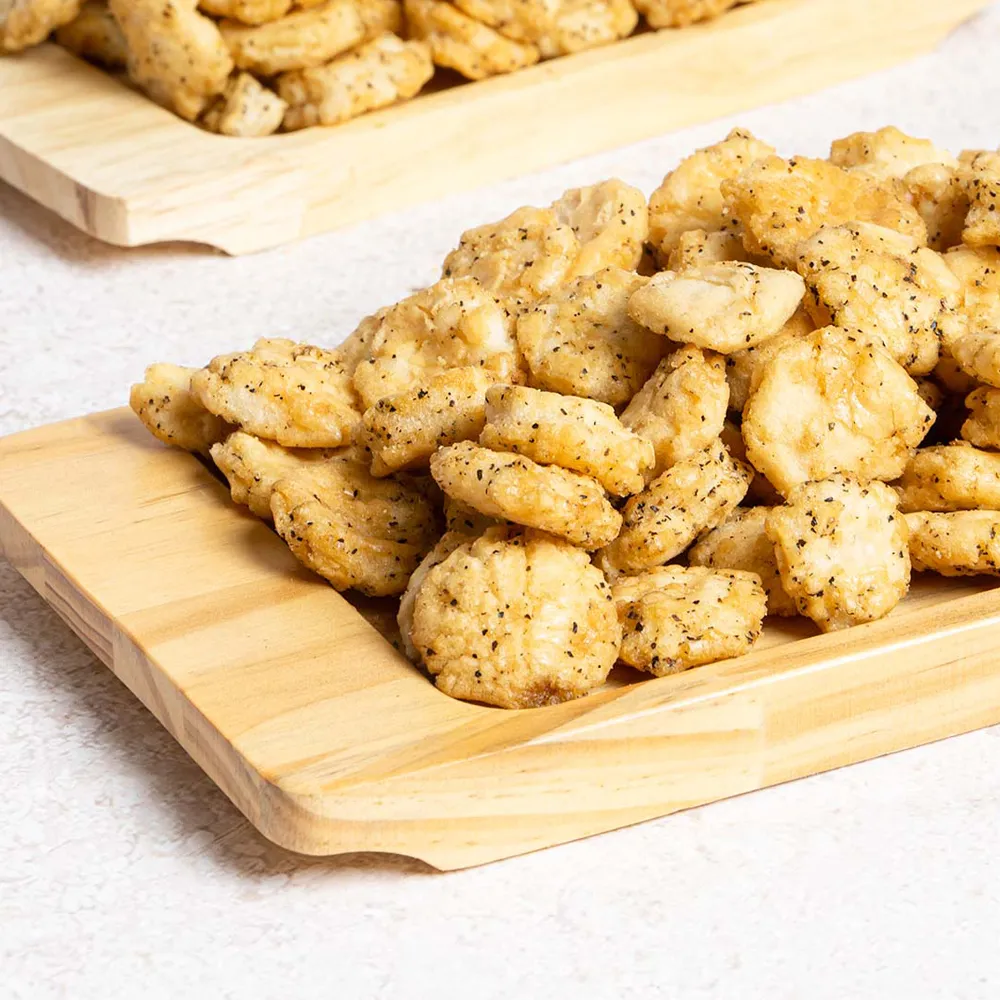 Fried Rice Cracker Black Pepper