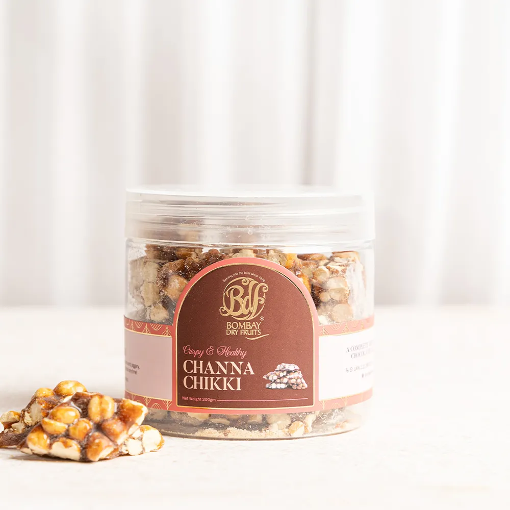 Premium Chana Chikki Jar