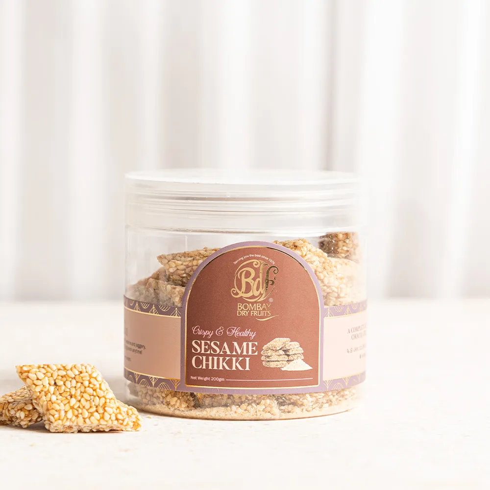 Premium Sesame Chikki Jar