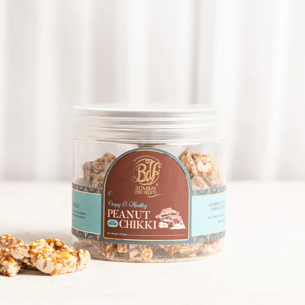 Premium Peanut-Sesame Chikki Jar