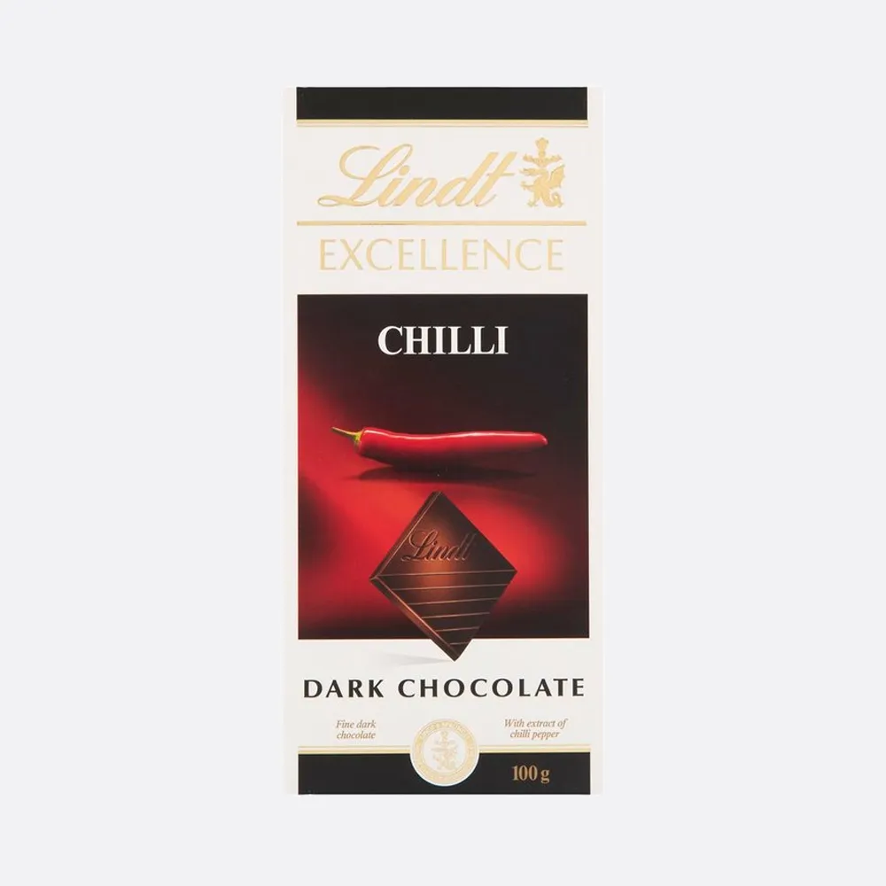 Lindt Excellence Chilli Dark Chocolate