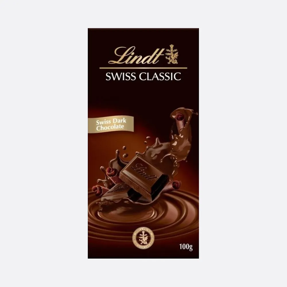 Lindt Swiss Classic Swiss Dark Chocolate