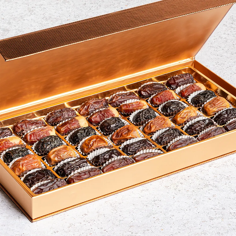 Elite Selection Dates Box (Copper) 42 Pcs
