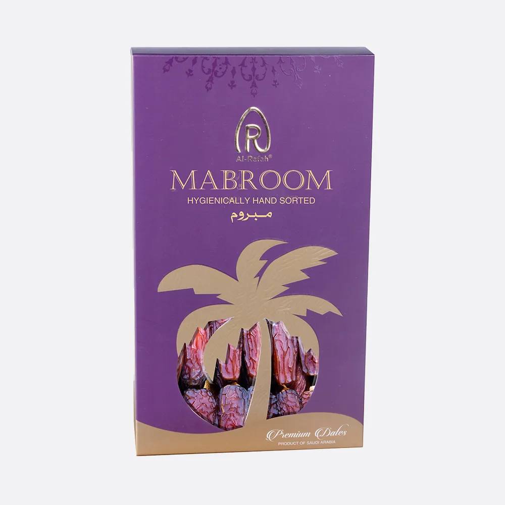 Al-Rafah Mabroom Hygienically Hand Sorted Premium Dates Rectangle Gift Box