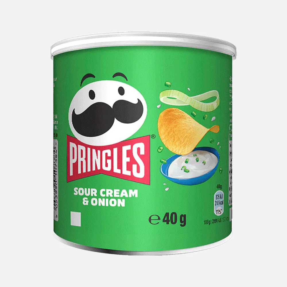 Pringles Sour Cream & Onion Crisps