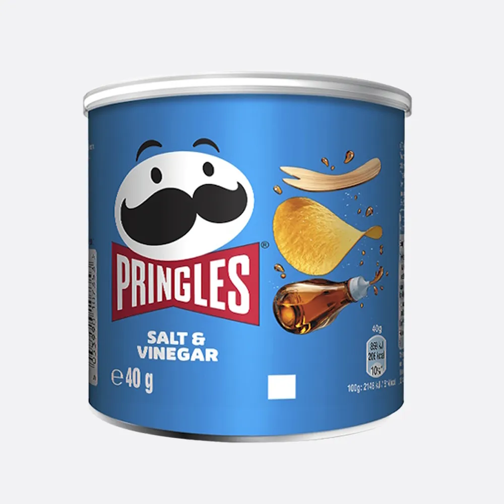Pringles Salt & Vinegar Crisps