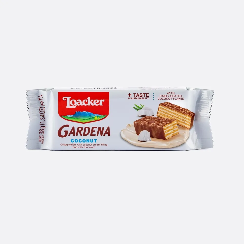 Loacker Gardena Coconut Crispy Wafers