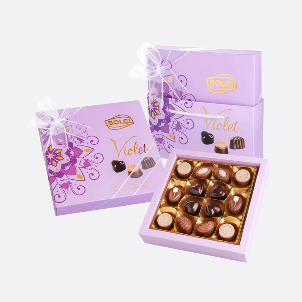 Bolci Violet Assorted Milk Chocolate Box