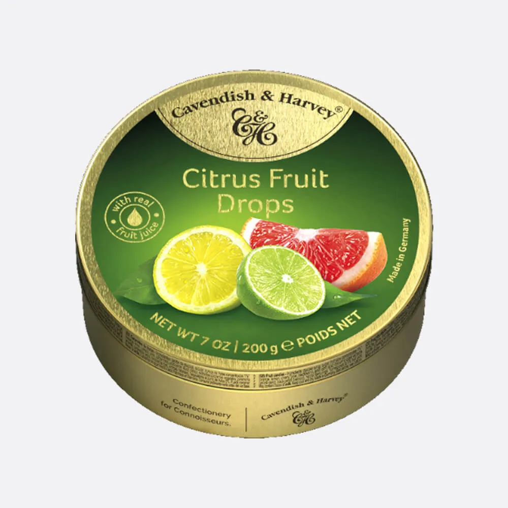 Cavendish & Harvey Citrus Fruit Drops