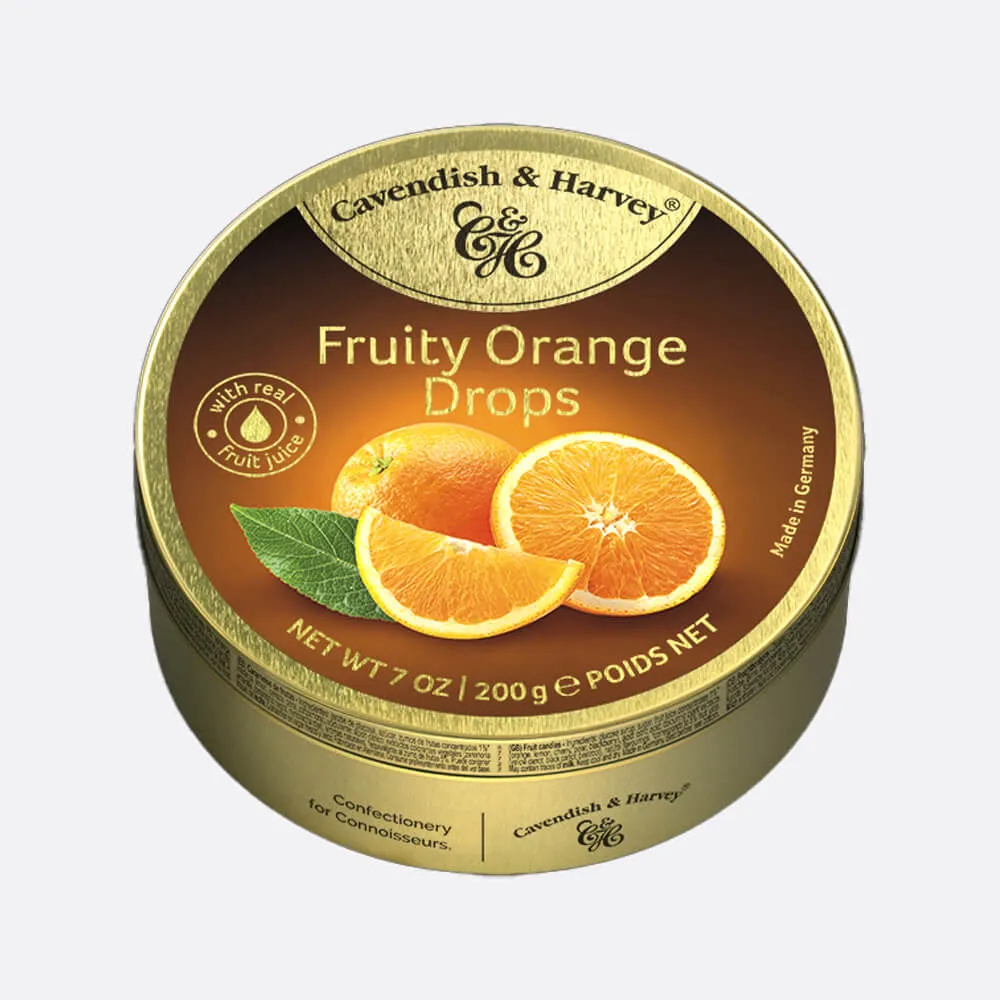 Cavendish & Harvey Fruity Orange Drops