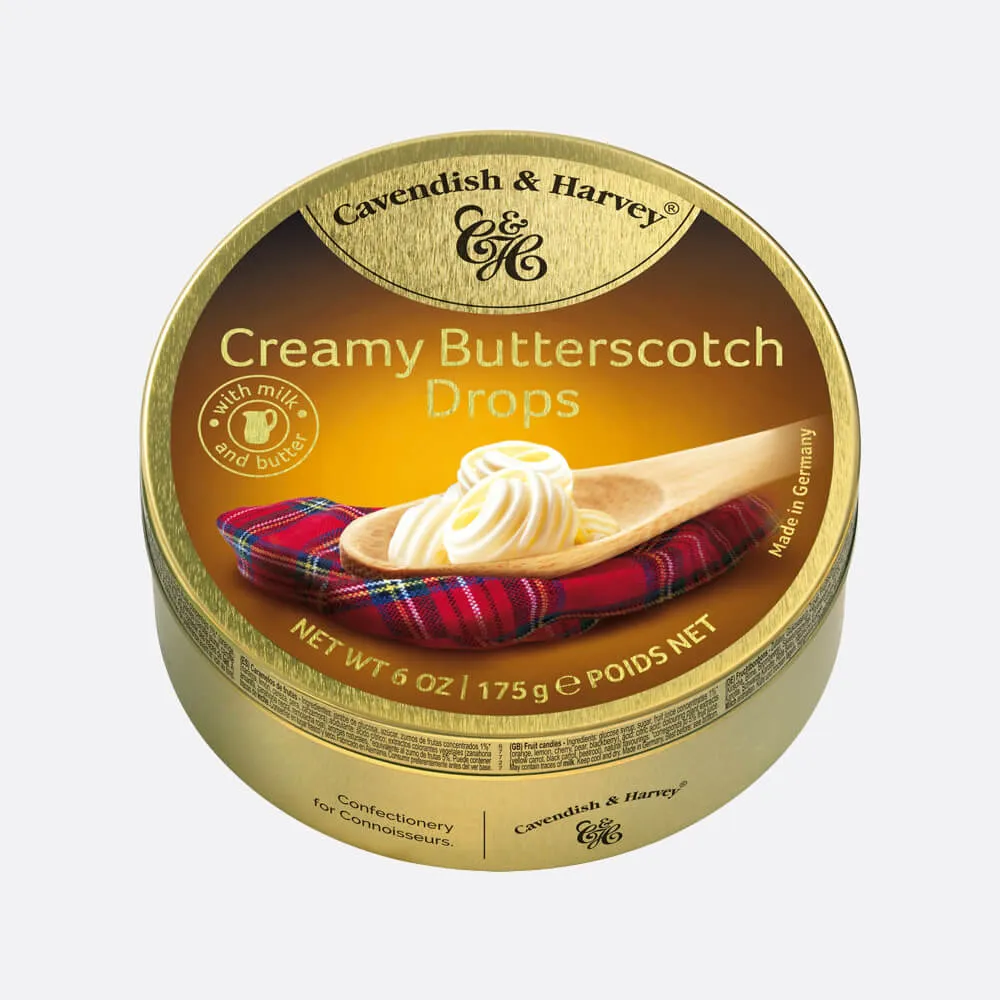 Cavendish & Harvey Creamy Butterscotch Drops