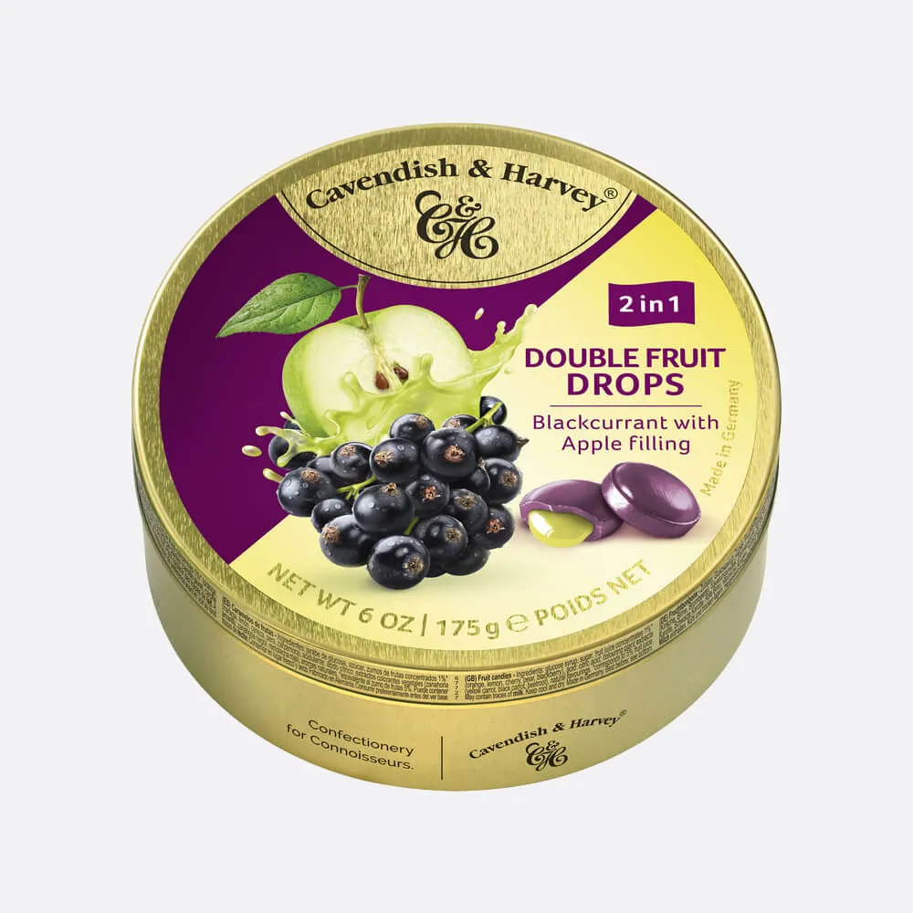 Cavendish & Harvey 2 in 1 Double Fruit Drops