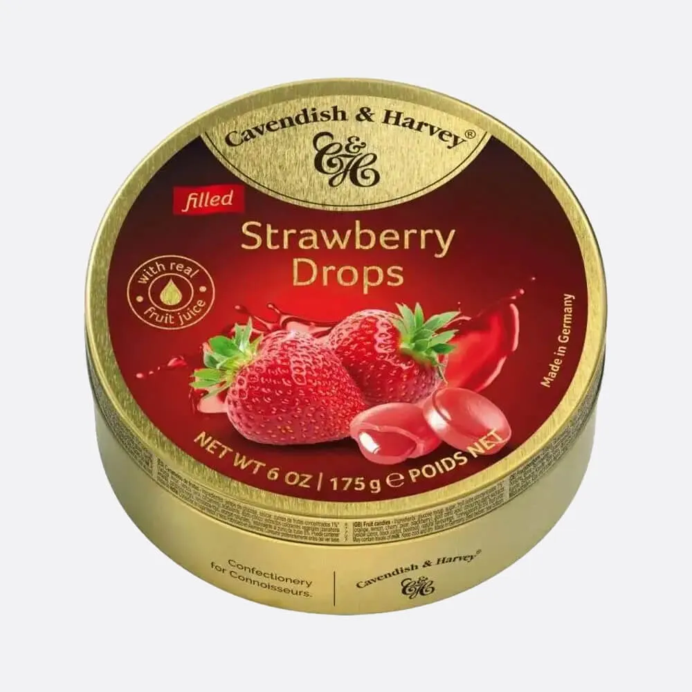 Cavendish & Harvey Filled Strawberry Drops