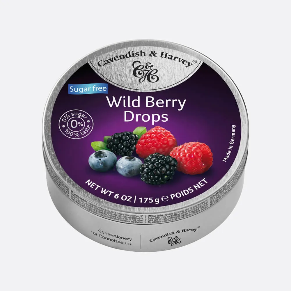 Cavendish & Harvey Sugar Free Wild Berry Drops