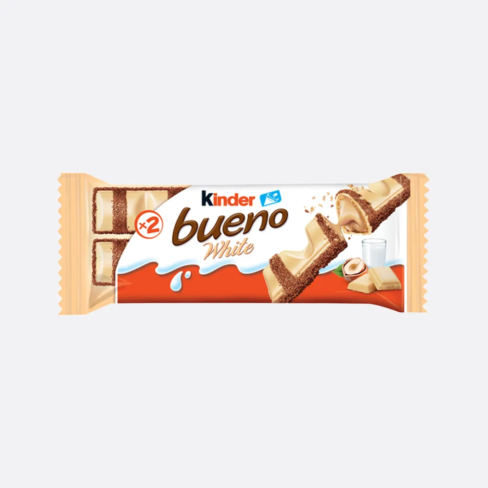 Kinder Bueno White With Milk & Hazelnut