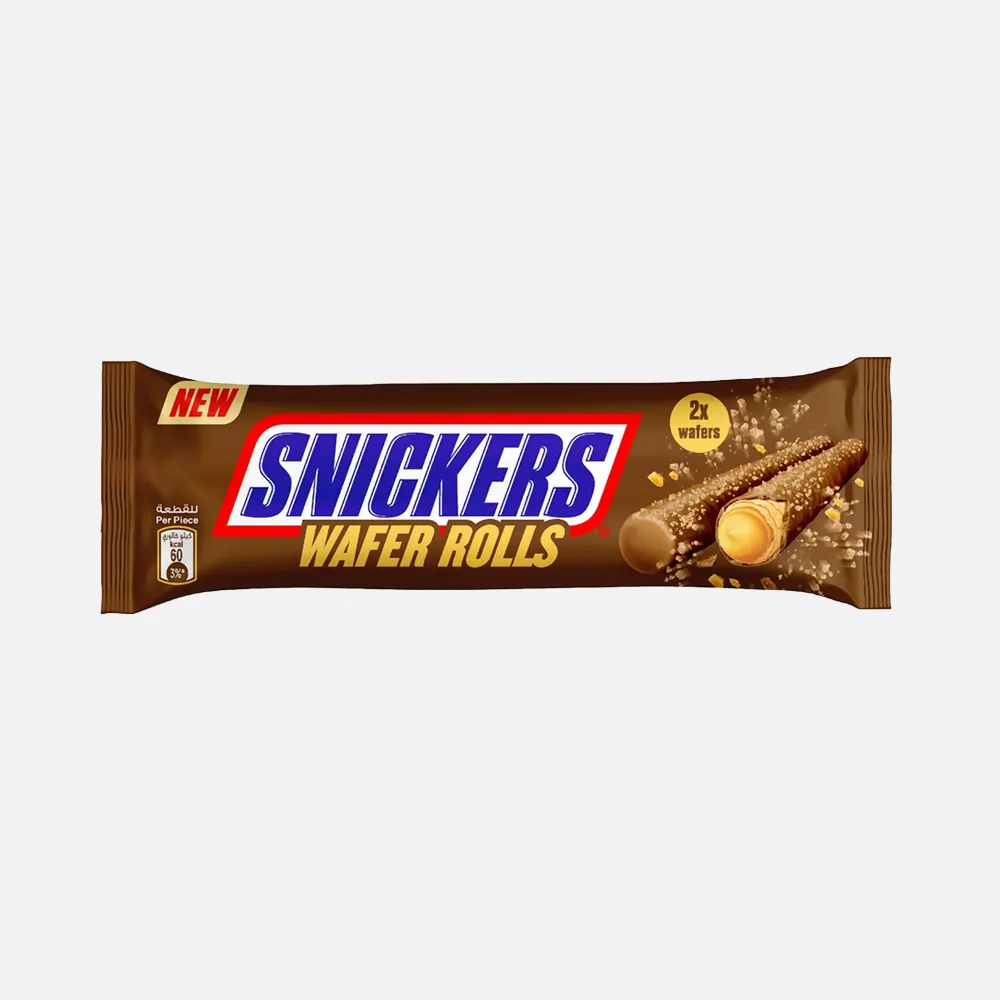 Snickers Wafer Rolls