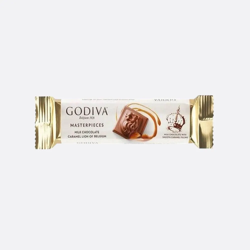 Godiva Master Pieces Milk Chocolate Caramel Lion of Belgium