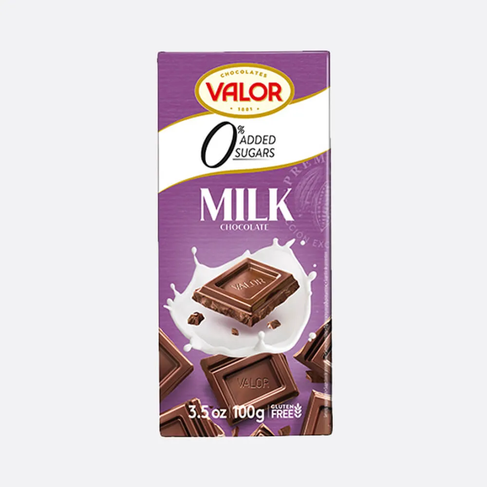 Valor Sugar Free Milk Chocolate