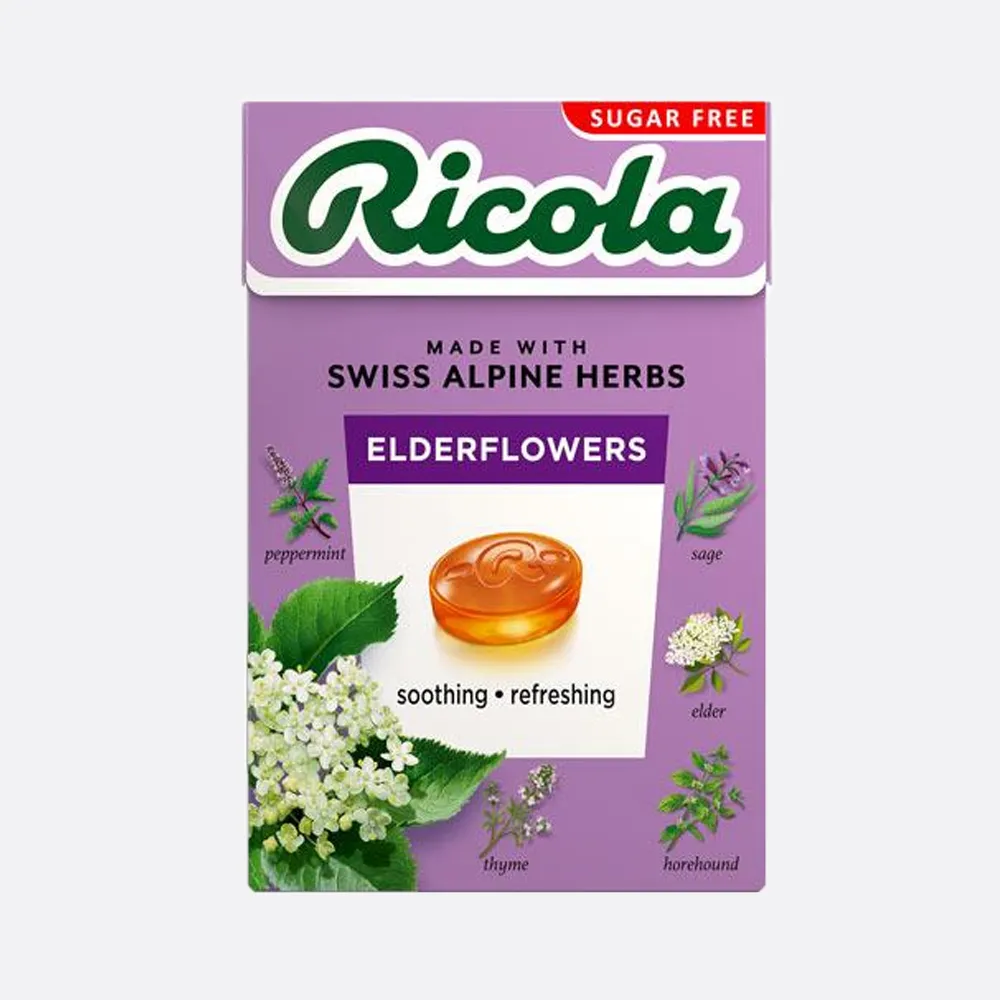 Ricola Elder Flower Sugarfree