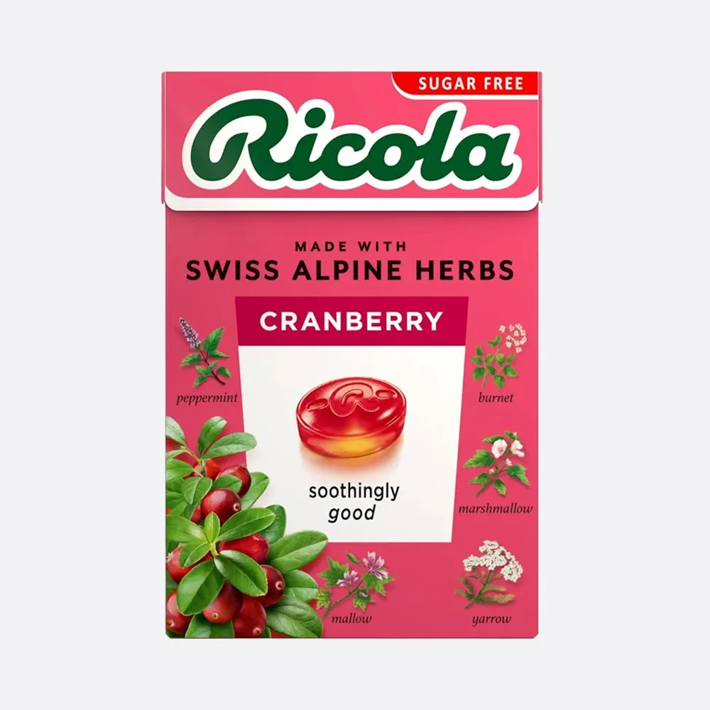 Ricola Cranberry Sugarfree