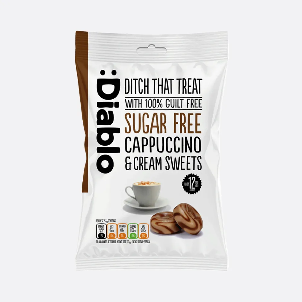 Diablo Sugar Free Cappuccino & Cream Sweets