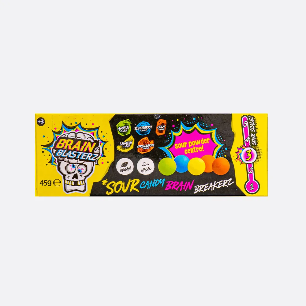 Brain Blasterz Sour Breakerz Candy Balls