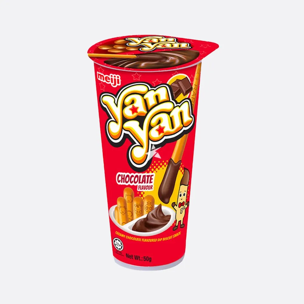 Meiji Yan Yan Chocolate Dip Biscuit Snack
