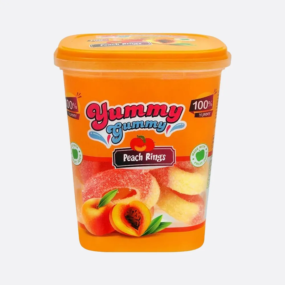 Yummy Gummy Peach Rings