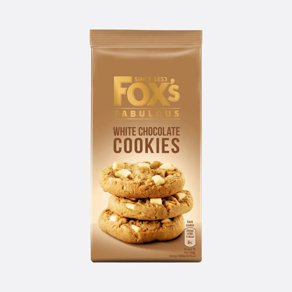 Fox's Fabulous White Chocolate Cookies