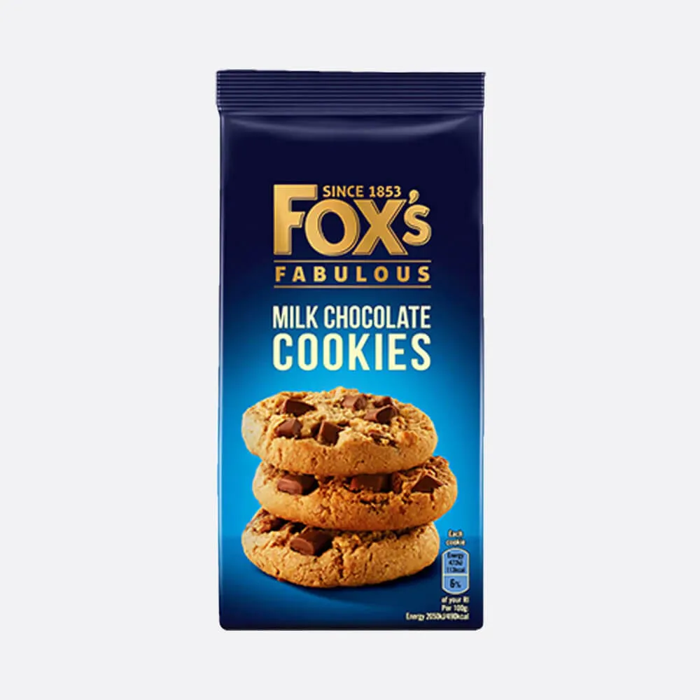 Fox's Fabulous Milk Chocolate Cookies