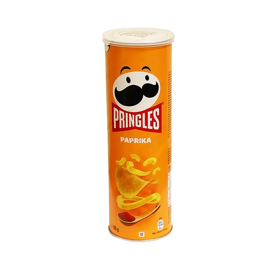 Pringles Paprika Crisps 165Gm