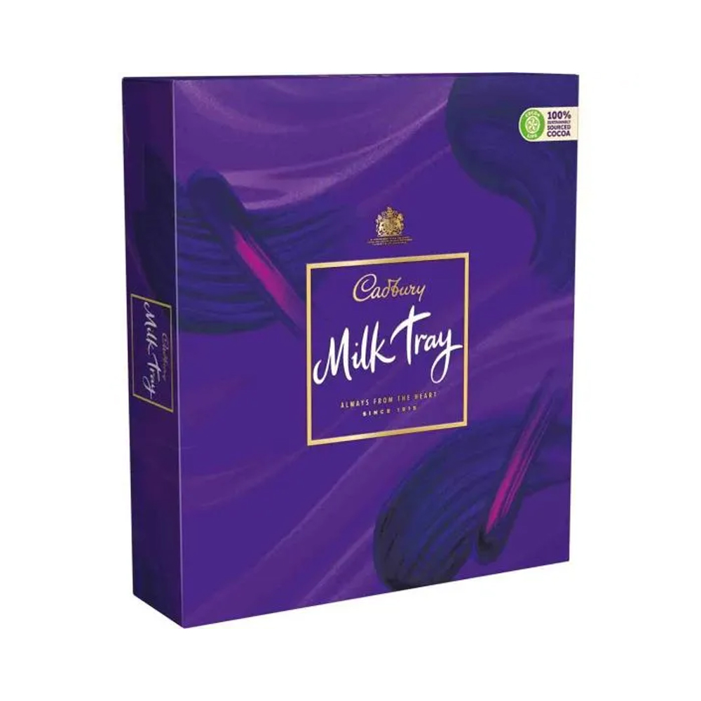 Cadbury Milk Tray Always From The Heart Since 1915 Delicious Flavours Just For You 360Gm