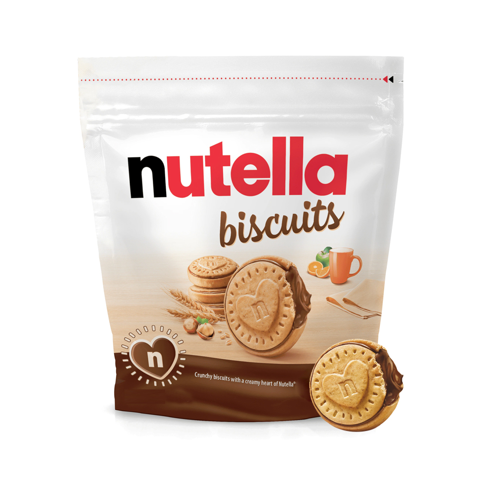 Nutella Biscuits Crunchy Biscuits Crunchy Biscuits With a Creamy Heart of  Nutella 304Gm