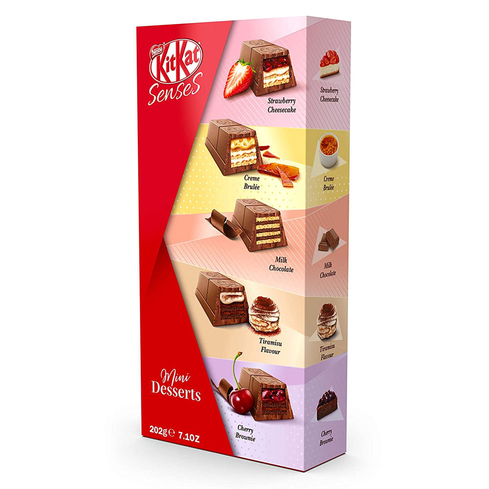 Nestle Kitkat Senses Mini Desserts 12 Pieces 202Gm