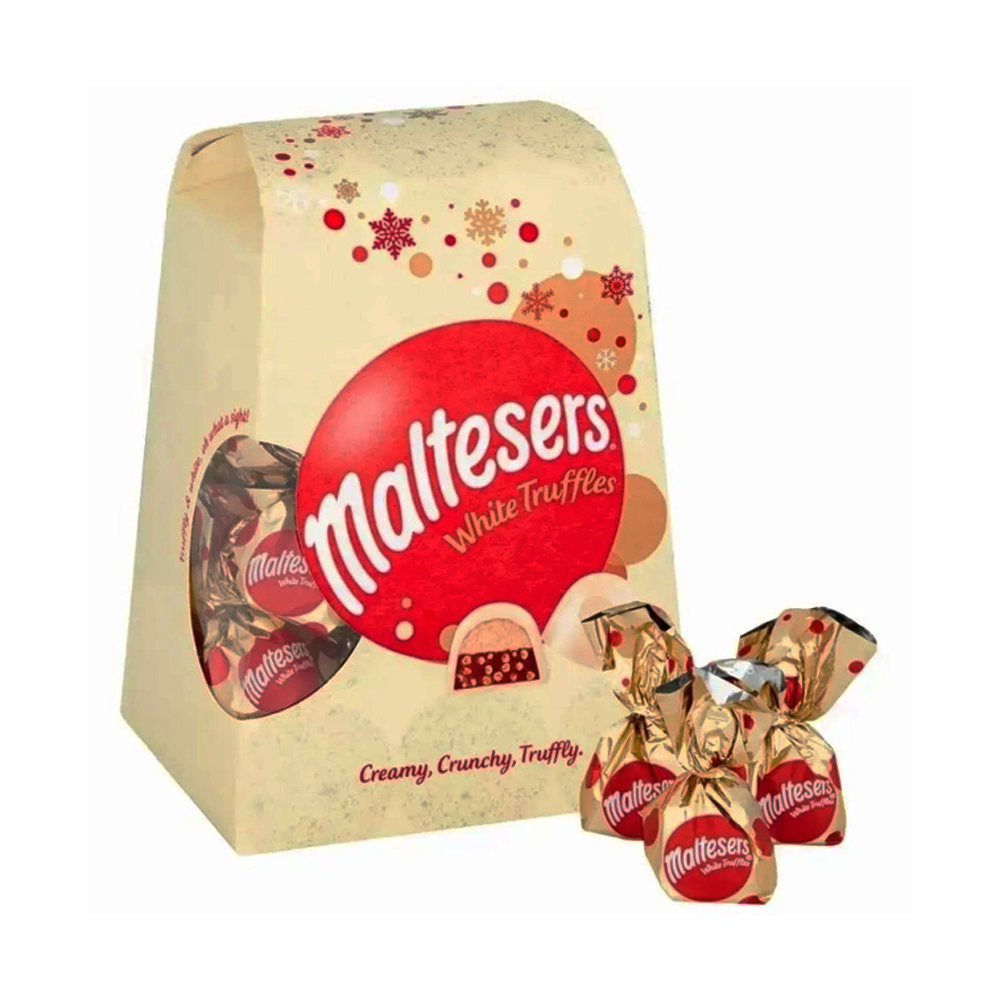 Maltesers White Truffles Creamy, Crunchy, Truffly Box 200Gm