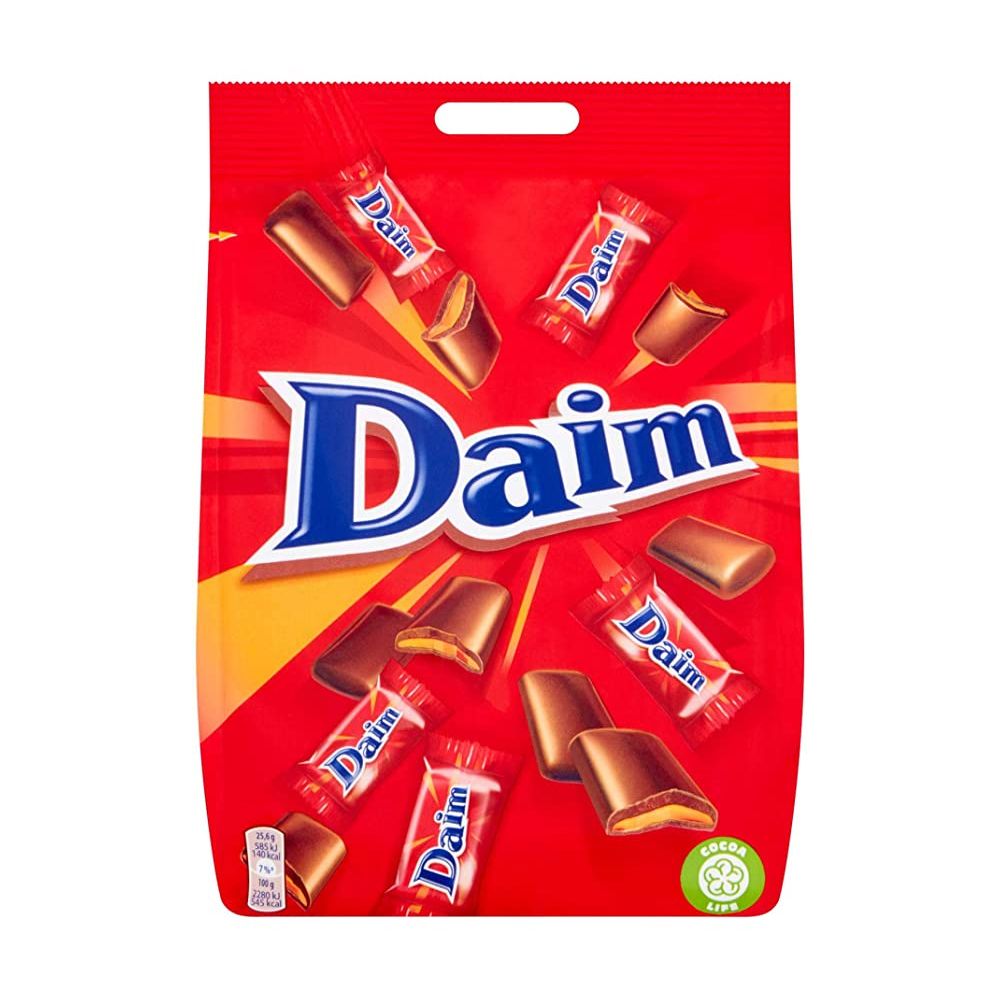 Daim Smooth Milk Chocolates With A Surprisingly Crunchy Almond Caramel ...