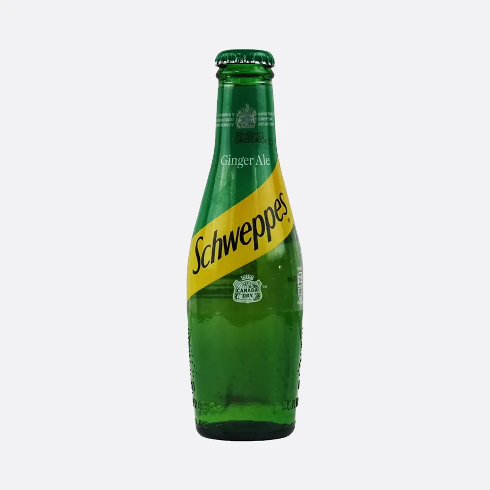 Schweppes Ginger Ale Bottle