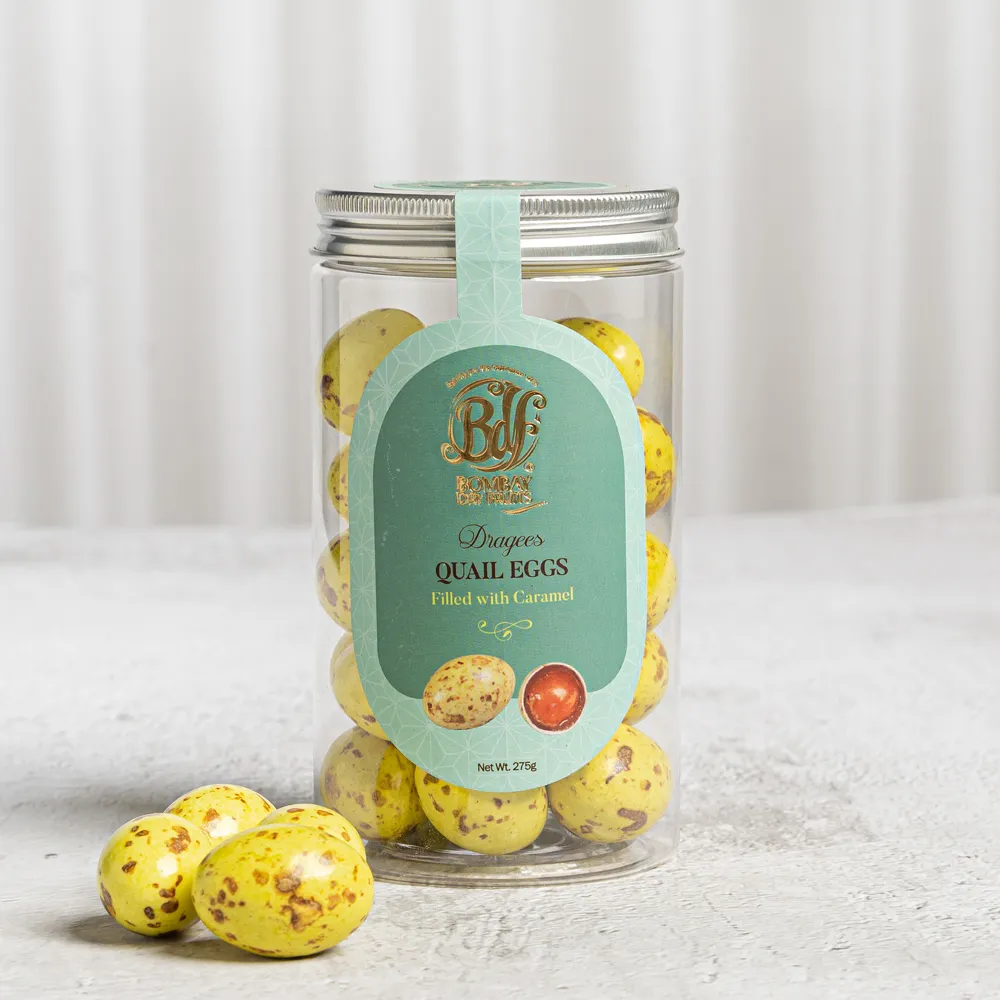 Dragees Quail Eggs Filled With Caramel