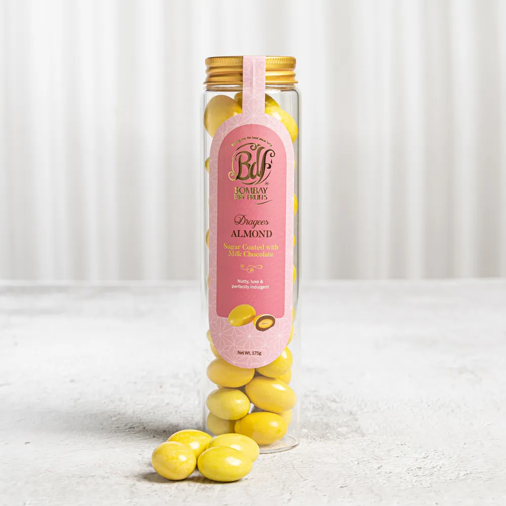 Dragees Almond Sugar Coated With Milk Chocolate