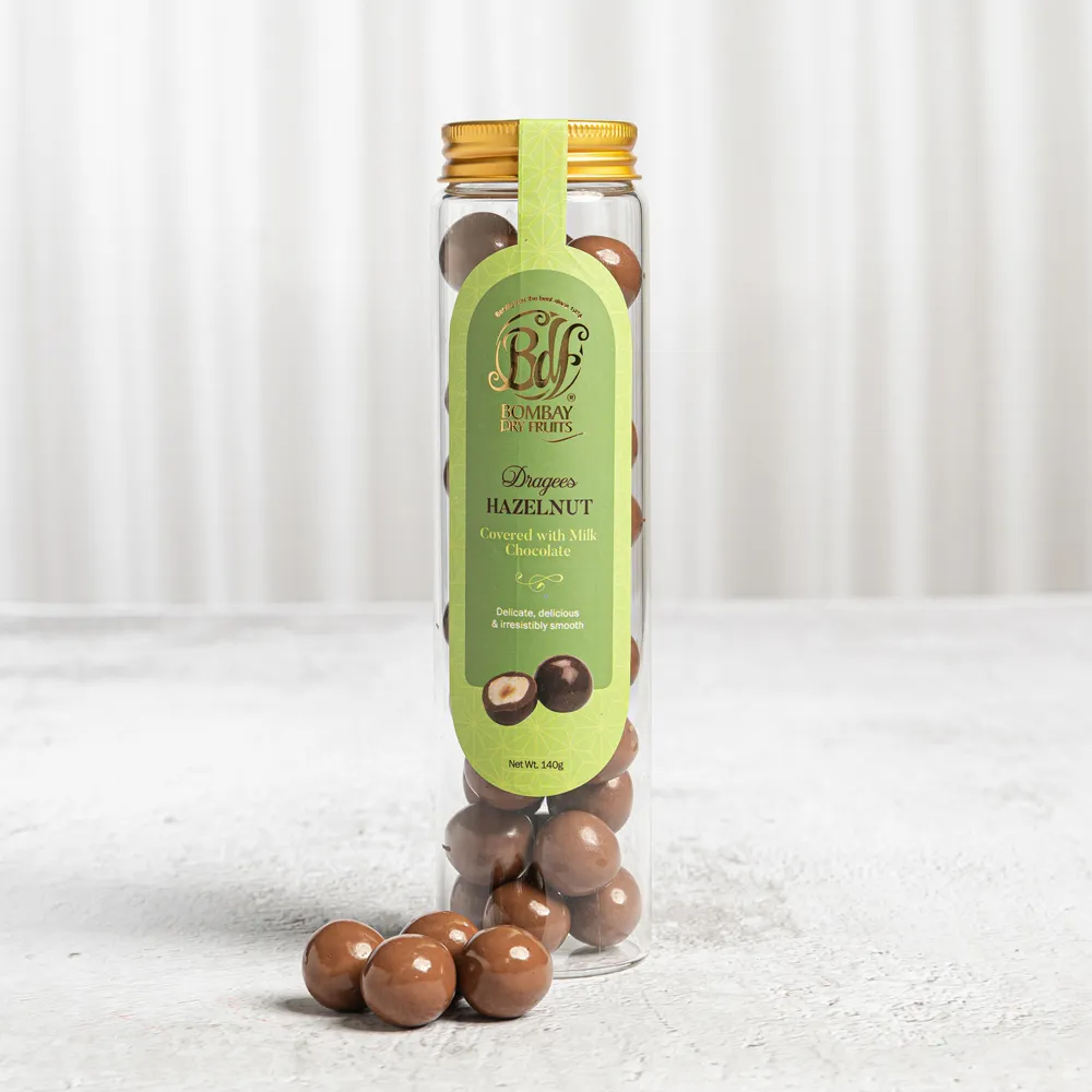 Dragees Hazelnut Covered With Milk Chocolate