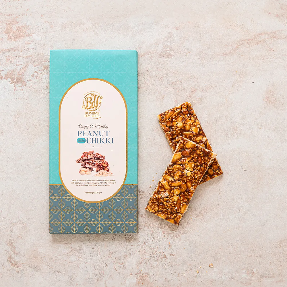 Premium Peanut & Sesame Chikki Bar