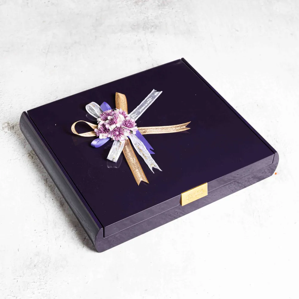 Grand Prestige Dates Box (Assorted) - 50Pcs - Pruple