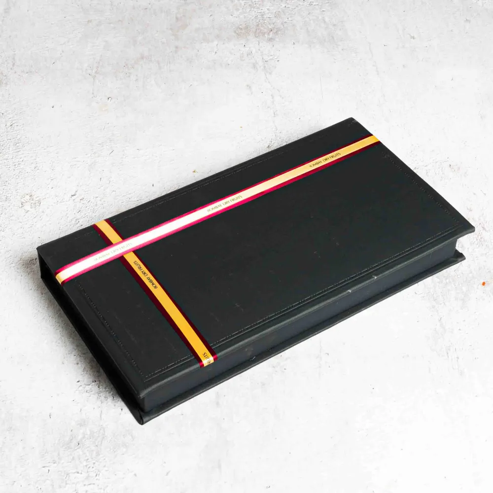 Executive Leather Signature Dates Box (Assorted) - 50Pcs - Grey