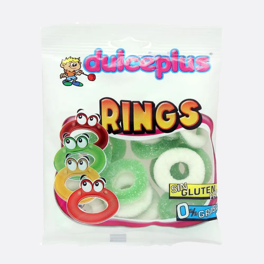 Dulceplus Sour Apple Rings