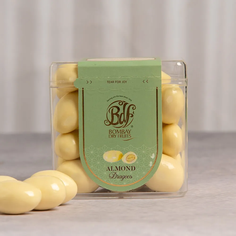 Almond Coated With White Chocolate