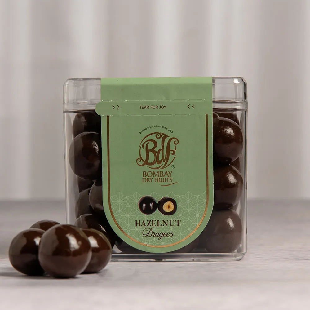 Hazelnut Coated With Dark Chocolate